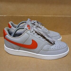 Nike Court Vision Low Next Nature Men's 8.5 Sneakers  Gray White Red Athletic
